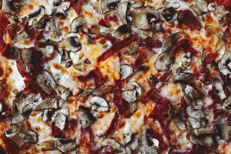 Via 313 truffle mushroom gourmet pizza