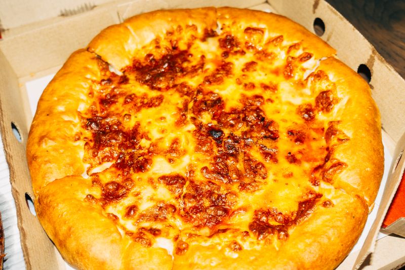 Via 313 spicy meat lovers Detroit pizza